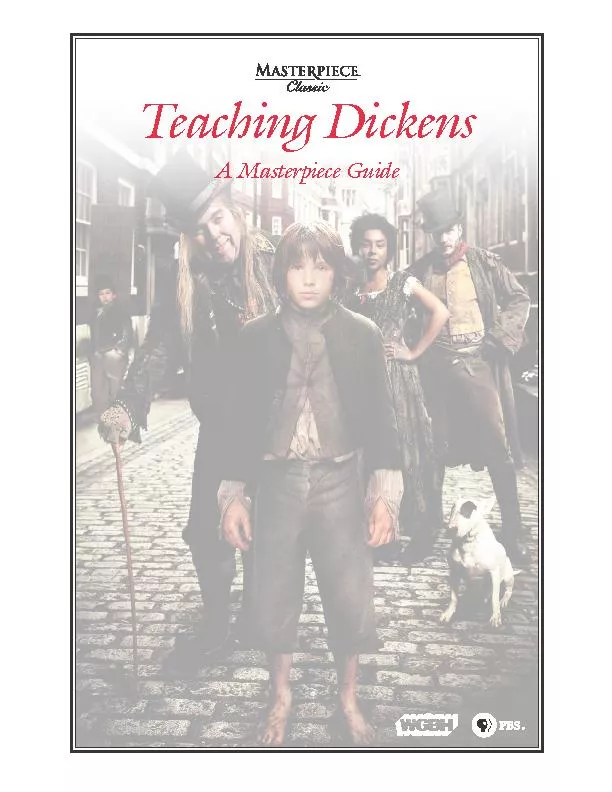 Teaching Dickens A Masterpiece Guide
