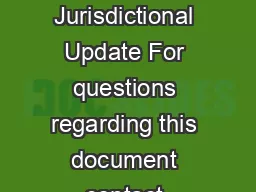 Guidance for Industry and FDA Staff Minimal Manipulation of Structural Tissue Jurisdictional