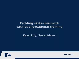 Tackling skills-mismatch