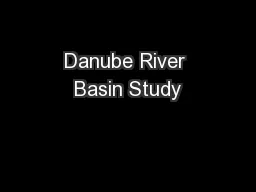 Danube River Basin Study