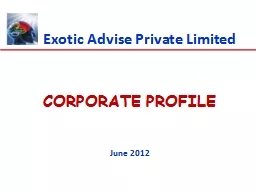 Exotic Advise Private Limited