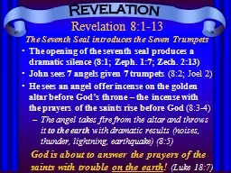 Revelation 8:1-13