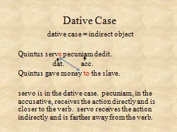 Dative Case
