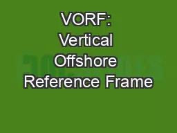 VORF: Vertical Offshore Reference Frame