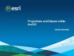 Projections and Datums within ArcGIS