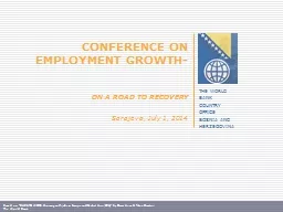 CONFERENCE ON EMPLOYMENT