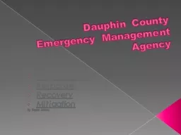 Dauphin County Emergency Management Agency