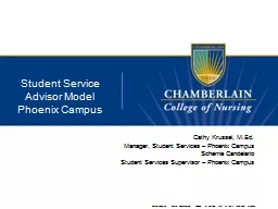 Student Service Advisor Model