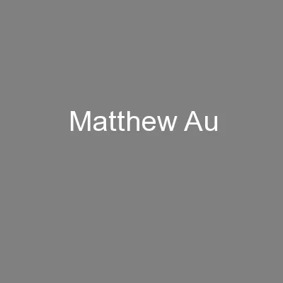 Matthew Au
