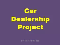Car Dealership Project