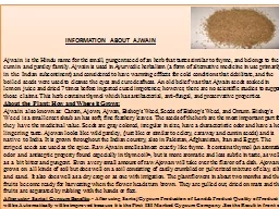 Ajwain is the Hindu name for the small, pungent seed of an
