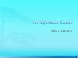 ATM/Debit Cards