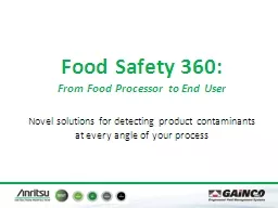 Food Safety 360: