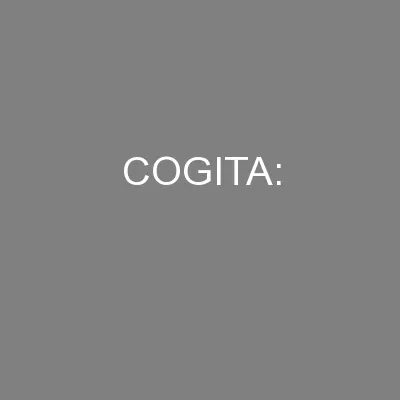 COGITA: