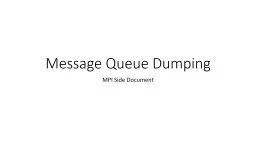 Message Queue Dumping