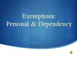 Exemptions: