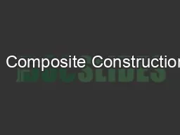 1 Composite Construction