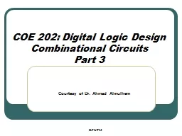 COE 202: Digital Logic Design
