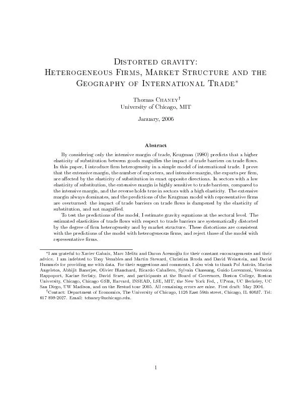 Distortedgravity:HeterogeneousFirms,MarketStructureandtheGeographyofIn