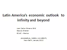 Latin America’s economic outlook  to infinity and beyond