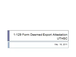 1-129 Form Deemed Export Attestation