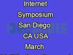 th IEEE Global Internet Symposium San Diego  CA USA March  MultiCache  ntinosaueb