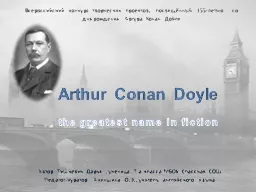 Arthur  Conan  Doyle