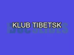 KLUB TIBETSK