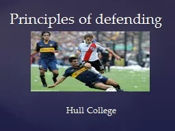 Principles of defending