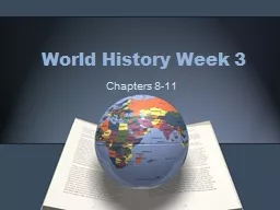 World History Week 3