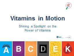 Vitamins in Motion