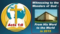 Witnessing to the
