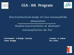 CEA - IFA  Program