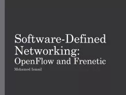 Software-Defined Networking: