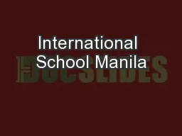 International School Manila