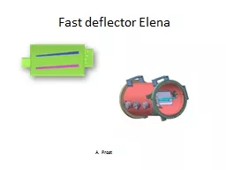 Fast deflector Elena