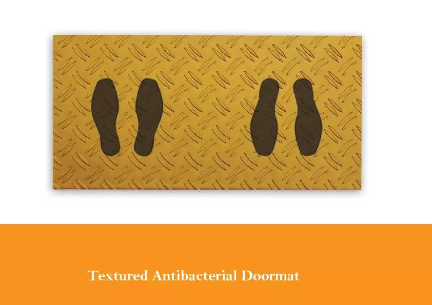 Textured Antibacterial Doormat