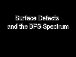 Surface Defects and the BPS Spectrum