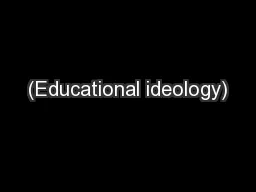 (Educational ideology)