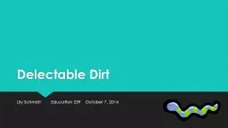 Delectable Dirt