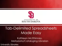 Tab-Delimited Spreadsheets Made Easy