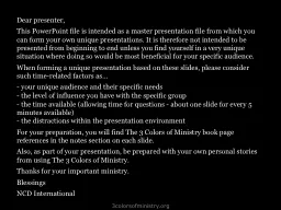 3colorsofministry.org