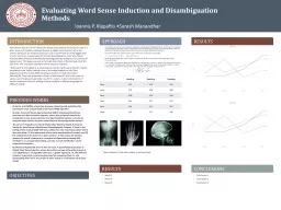 Evaluating Word Sense Induction and