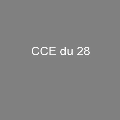 CCE du 28