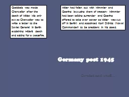 Germany post 1945