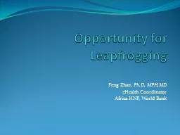 Opportunity for Leapfrogging