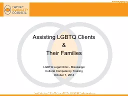 Assisting LGBTQ Clients
