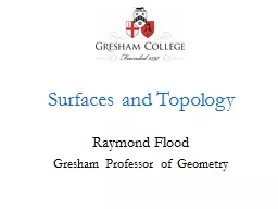 Surfaces and Topology