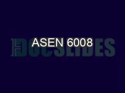 ASEN 6008