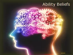 Ability Beliefs
